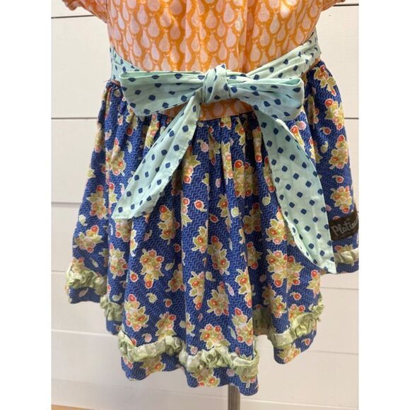 Matilda Jane Platinum Girls Cotton Tunic Top 4/10 Sz 4 Pears - Picture 8 of 9